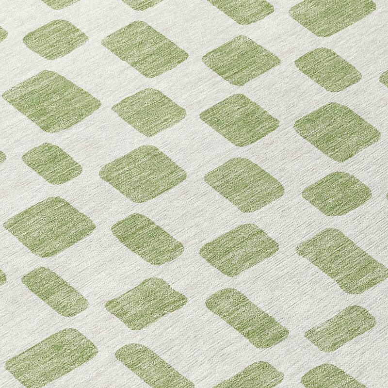 Machine Washable Indoor/ Outdoor Chantille Contemporary Geo Rug