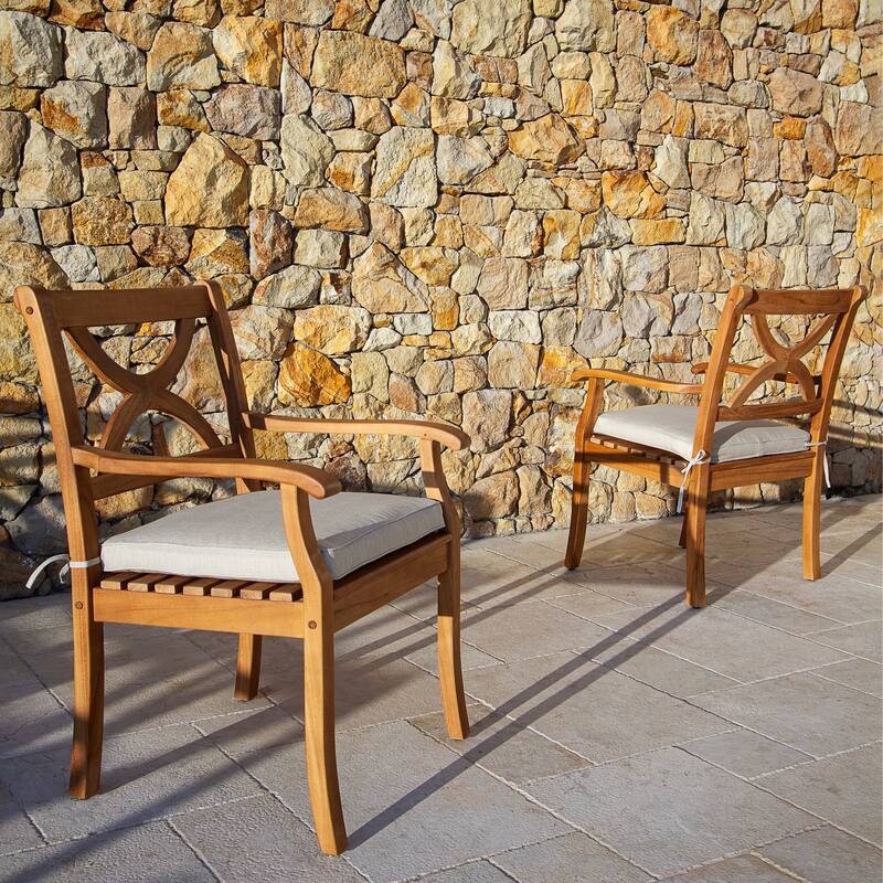 Cambridge Casual Lowell 4-Piece Indonesian Teak Patio Dining Set
