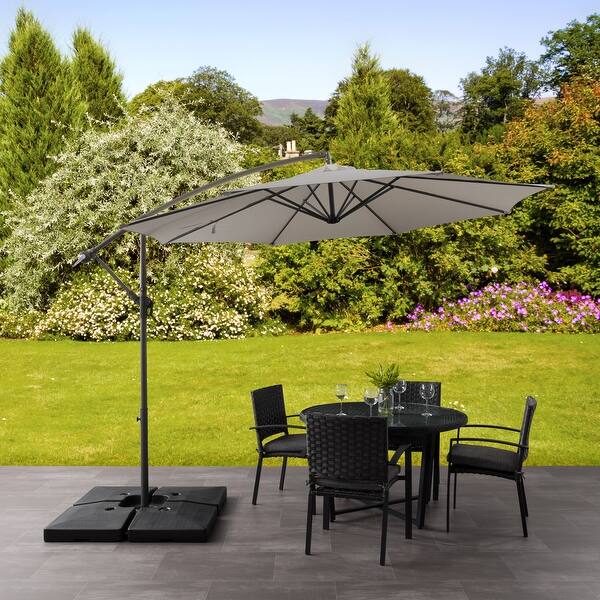 0ft aluminum outdoor patio umbrella w crank tilt 9 Ft. Aluminum Market Crank Tilt Umbrella Patio Umbrella without Base - Bed  Bath & Beyond