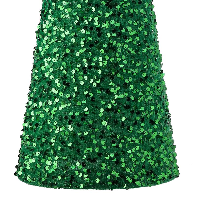 18-24" Sequin Cone Tree Set of 2