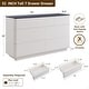 preview thumbnail 2 of 26, Modern 7 Drawer Dresser for Bedroom, Chest of Drawers, TV Stand