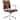 Modern Office Desk Chair Mid Back Ribbed PU Leather Armless Conference Task Chair with Padded Foam Seat, Tan