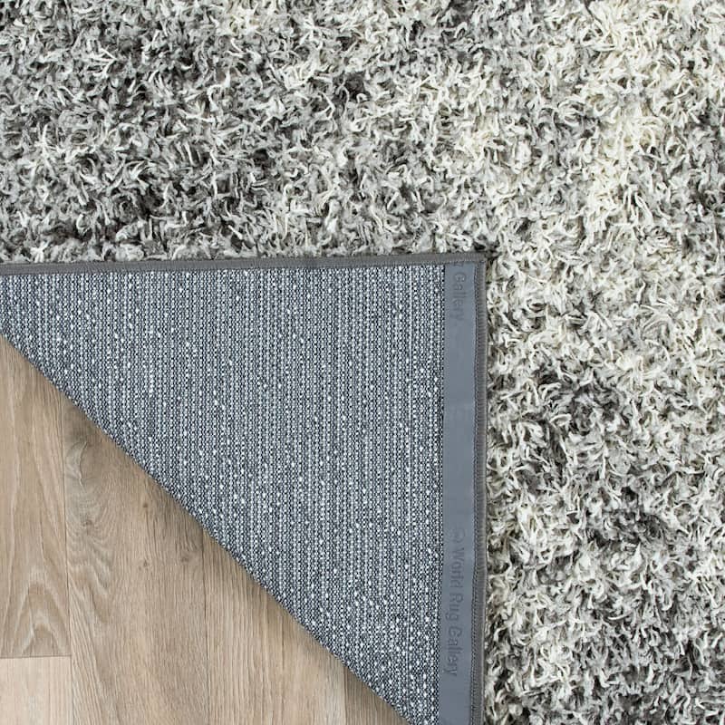 World Rug Gallery Contemporary Ombre Soft Plush Shag Area Rug