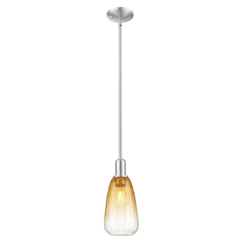 Innovations Lighting 716-1S-G480-6AM Brookhaven Almond 6" Wide Mini