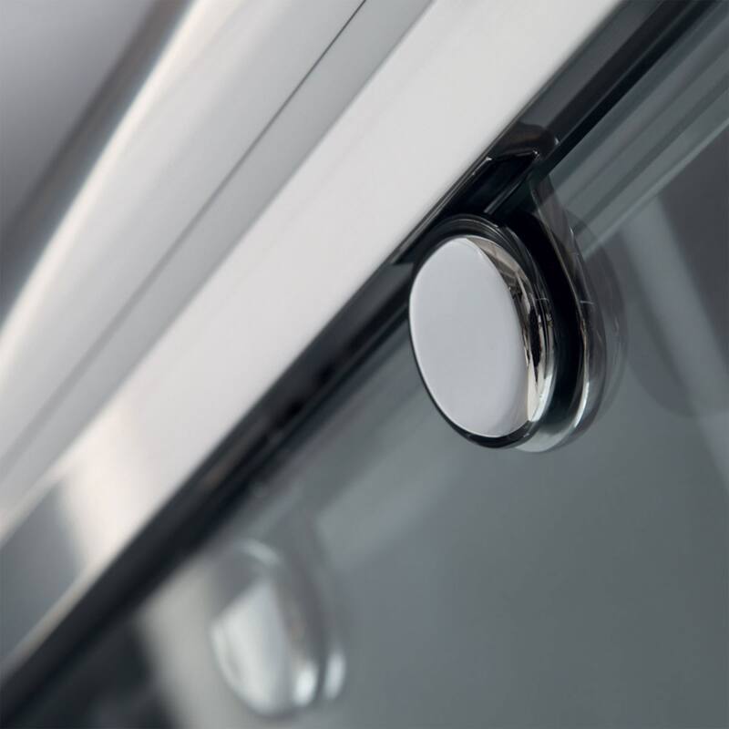 DreamLine Charisma 56-60 in. W x 76 in. H Frameless Bypass Sliding Shower Door - 56" - 60" W