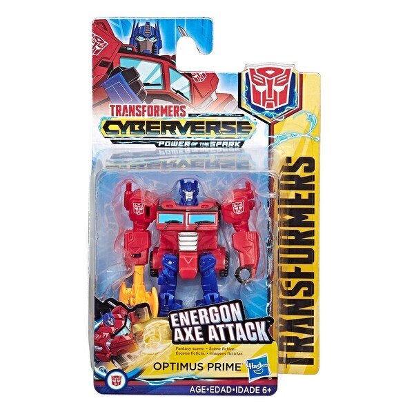 transformers toys optimus prime cyberverse ultimate class action figure