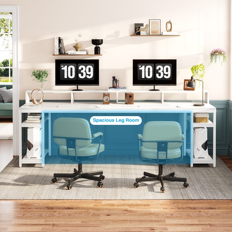 Two-Person Computer Desk