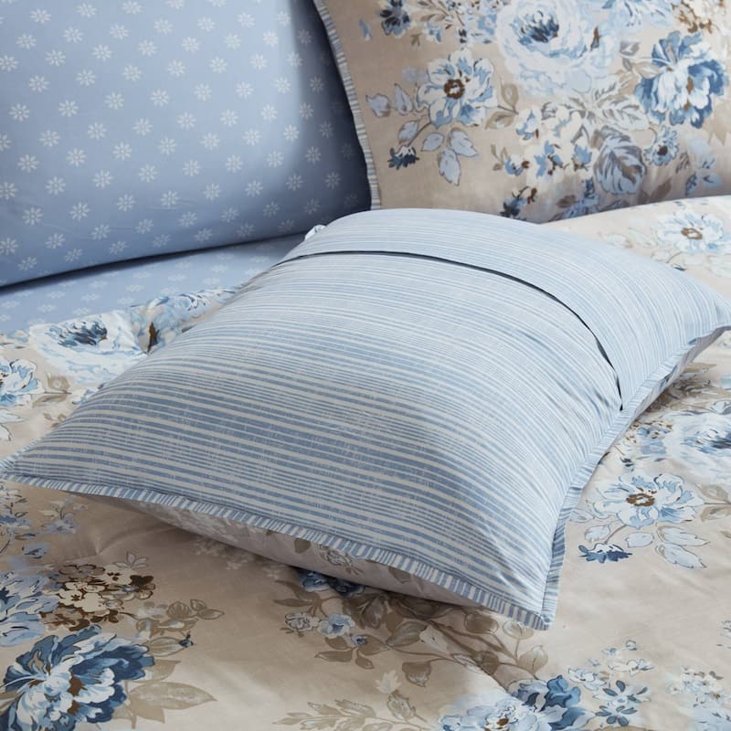 Madison Park Essentials Heather Vintage-inspired Collection floral print Comforter Set