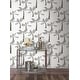 preview thumbnail 2 of 5, York Wallcoverings Painted Oasis Carbon and Graphite Wallpaper