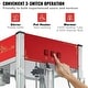 preview thumbnail 5 of 8, VEVOR Popcorn Popper Machine Countertop Popcorn Maker Red