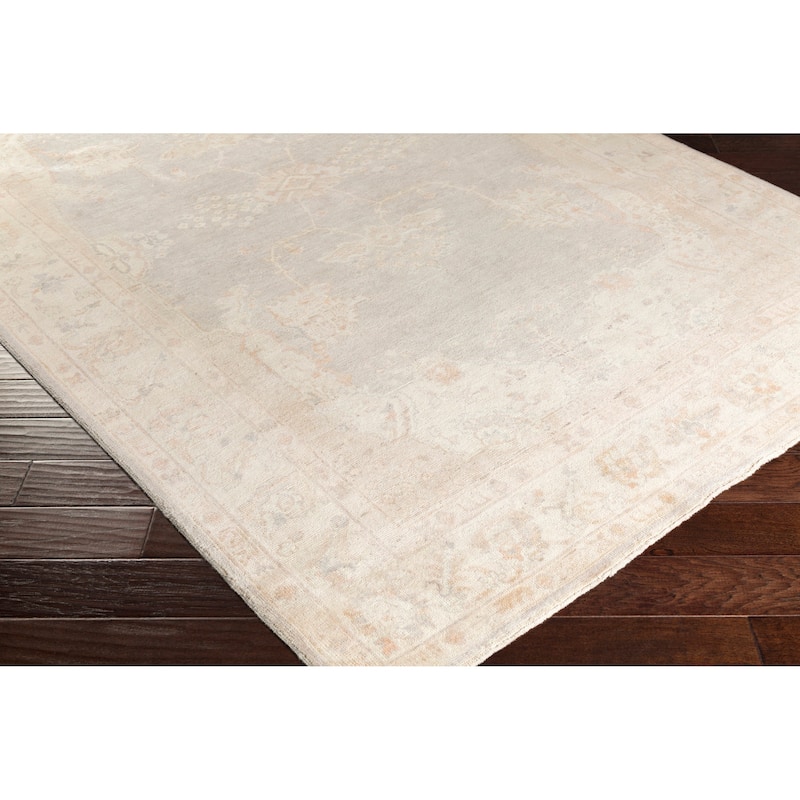 Hand Knotted Annes Wool Area Rug - 10' x 14'