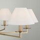 preview thumbnail 3 of 3, Gilda 6-Light Chandelier - 39.75"W x 19.75"H
