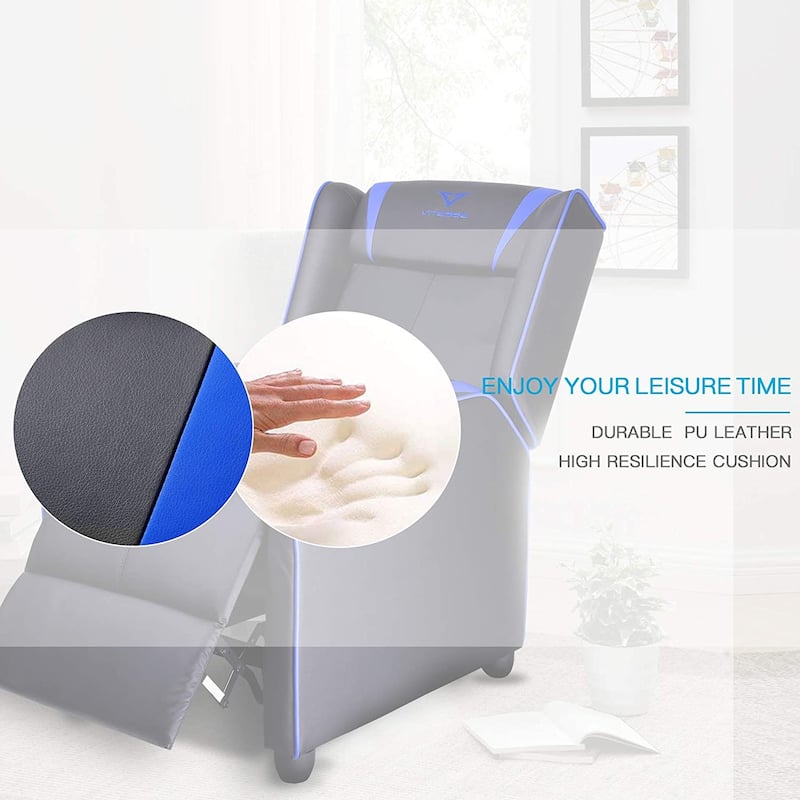 BOSSIN Gaming Recliner Chair Racing Style High Back Chair Living Room Recliners Theater Seating