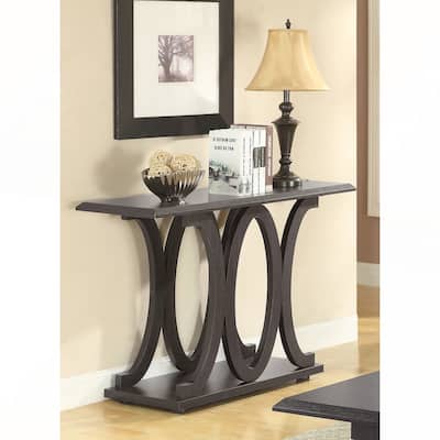 Engineered Wood Entryway Console Table with Ample Storage