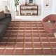 preview thumbnail 3 of 22, SAFAVIEH Handmade Genre Helouisa Mid-Century Modern Wool Rug 10' x 14' - Pink/Beige - Rectangle