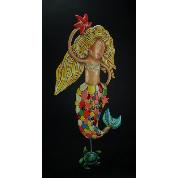 Allen Designs Large Sirena The Mermaid Pendulum Wall Clock - 29.5