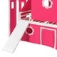 preview thumbnail 29 of 28, Merax Bunk Bed with Slide, Tent and Tower