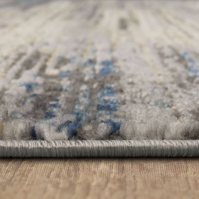 Mohawk Home Urban Abstract Stripe Woven Area Rug