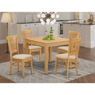 Shop Buttermilk and Cherry Square Pub Table and 4 Kitchen ...