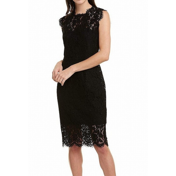 rachel zoe black lace dress