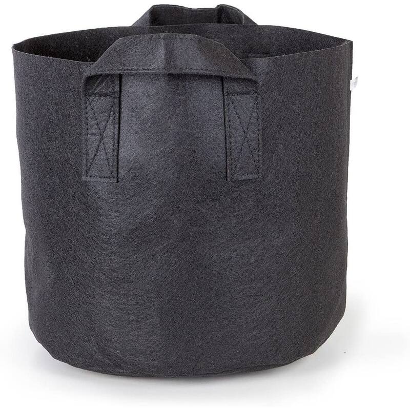 10 Pack 3/5/7/10/15 Gallon Nonwoven Grow Bags Aeration Fabric Pots with Durable Handles