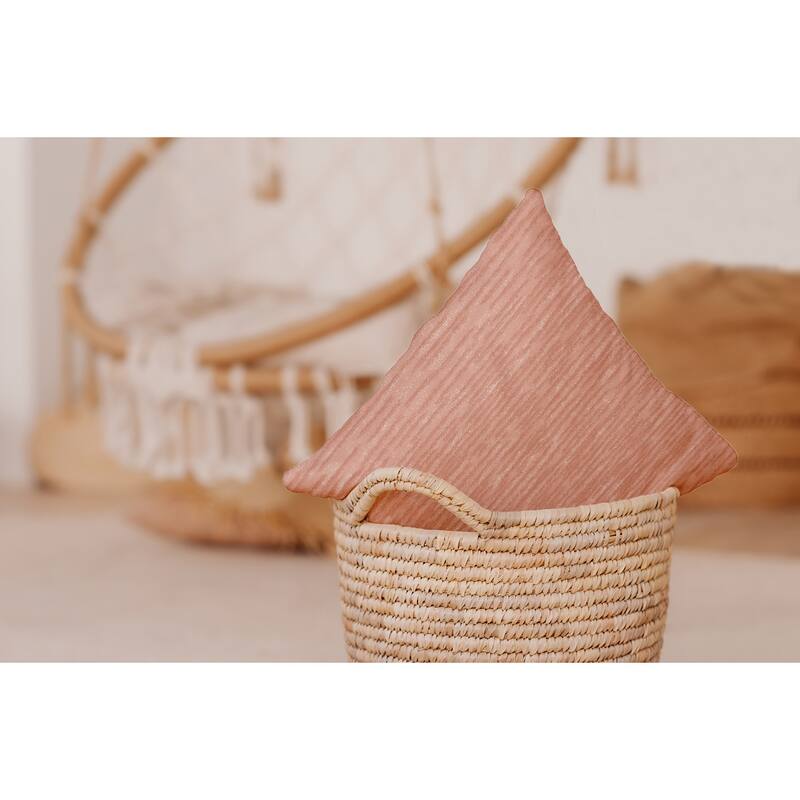 Marled Knit Decorative Indoor Pillow