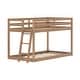 preview thumbnail 23 of 24, Now Furniture Low Bunk Bed for Kids, Twin over Twin