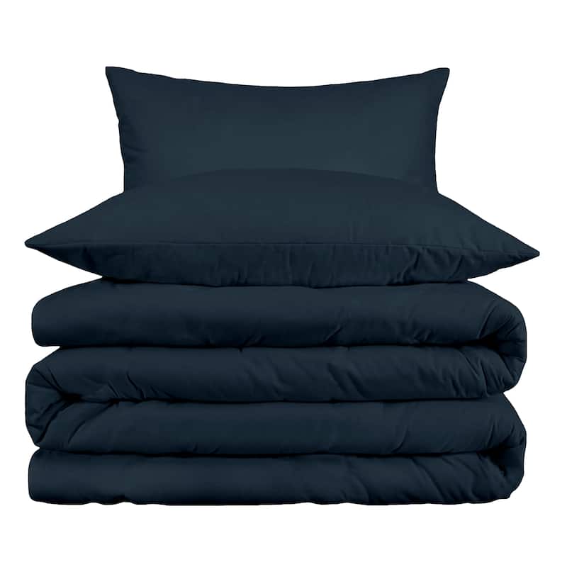 Egyptian Cotton 1000 Thread Count 3 Piece Duvet Cover Set by Superior