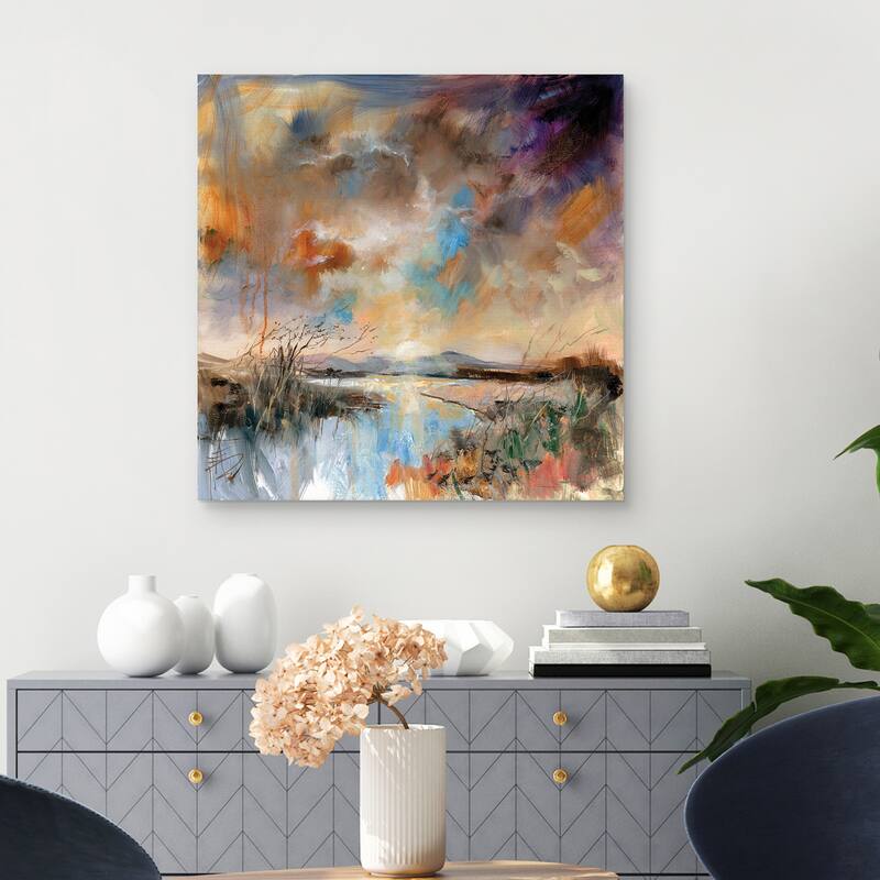 Long Long Away by Anne Farrall Doyle Canvas Art Print