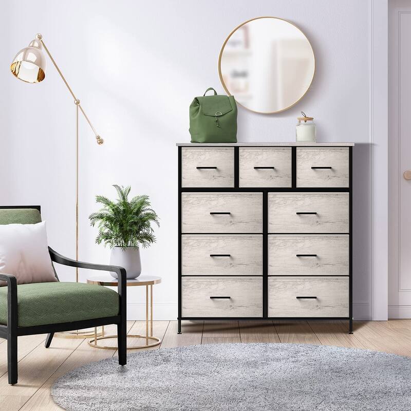 Dressers for Bedroom with 9 Drawers, Chest of Drawers for Bedroom