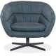 preview thumbnail 8 of 10, Hooker Furniture CC722-SW Mina 32" Wide Wood Framed Leather Accent