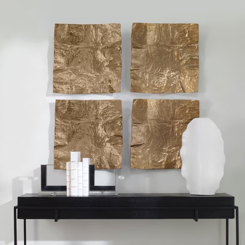 Uttermost Archive Brass Wall Decor - 19 x 19 x 4
