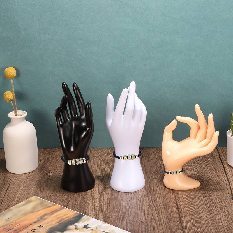 Hand Ring Holder, Hand Jewelry Holder Ring Display Stand Heavy Base