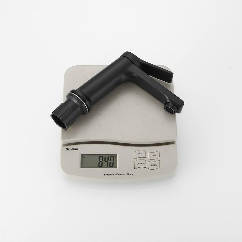 WIZ Matte Black Bathroom Sink Faucet