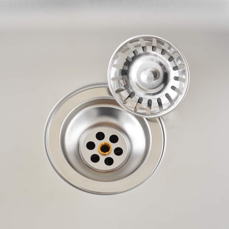 Kitchen Island with Sink, Grill Cart for Big Green Egg Grills, Rolling Bar Cart with Stainless Steel Top for Pizza Prep and BBQ