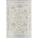 preview thumbnail 2 of 7, Livabliss Rivaldo Traditional Damask Area Rug Cream/Light Olive - 7' Round