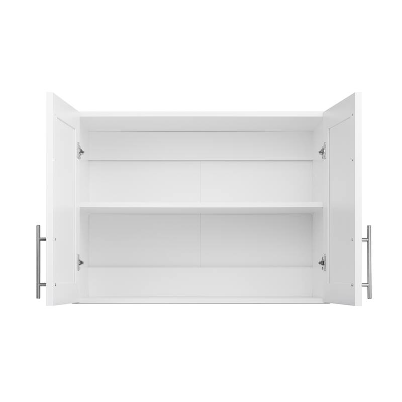 Prepac Elite Wall Cabinet with Panel Doors 16.75" D x 32" W x 24" H - 32 in W x 24 in H x 16.75 in D