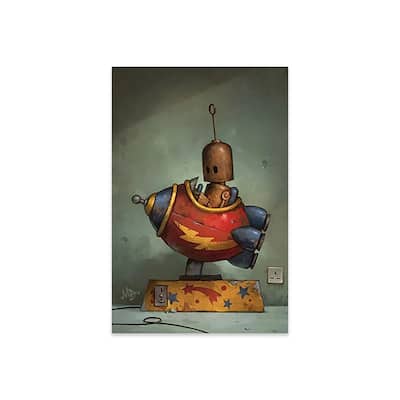 To Boldly Go Print On Acrylic Glass by Matt Dixon