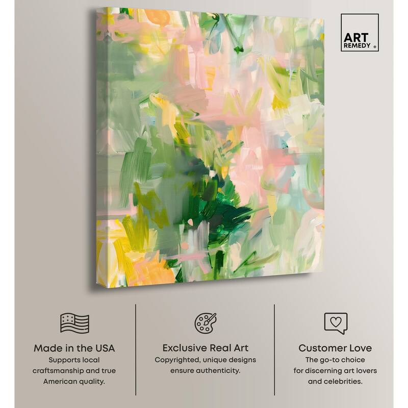 Quantum Hues II Canvas by Art Remedy, Gallery Wrapped