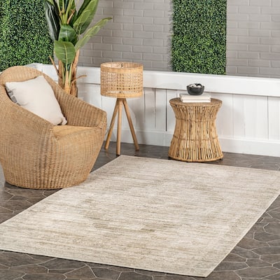 Nuloom Lotus Vintage Machine Washable Indoor/Outdoor Area Rug