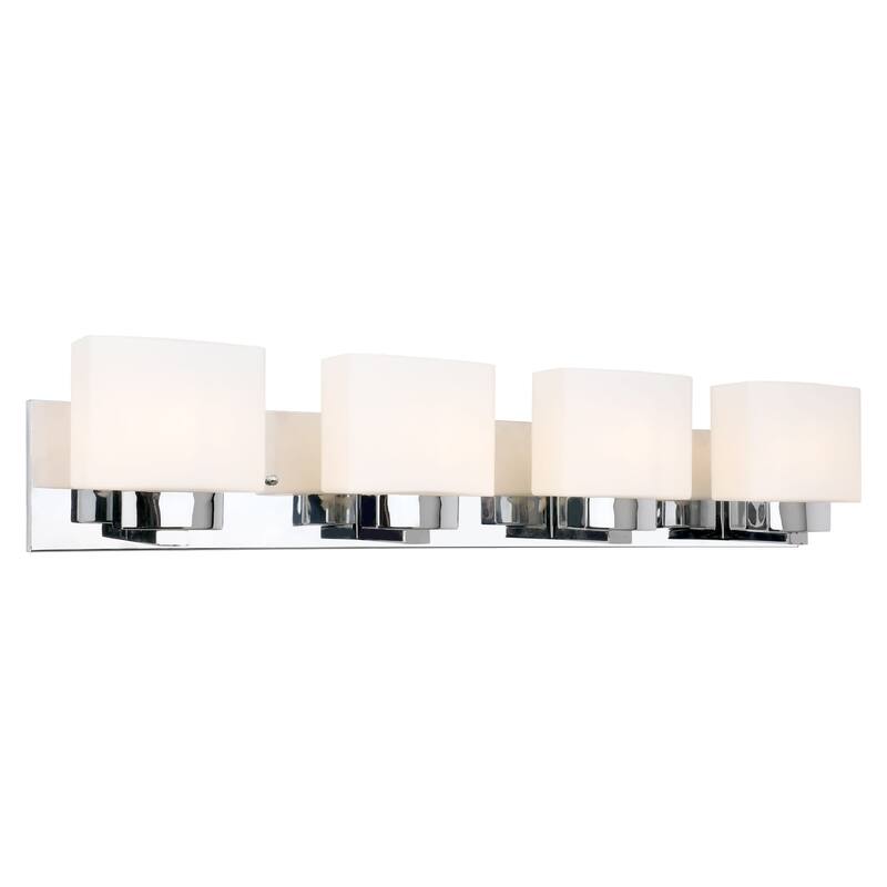 Design House 589671 Dove Creek 4 Light 32" Wide Bathroom Vanity Light - Polished Chrome