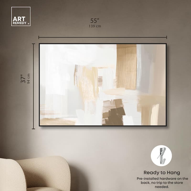 Honeycomb Hues II Canvas by Art Remedy