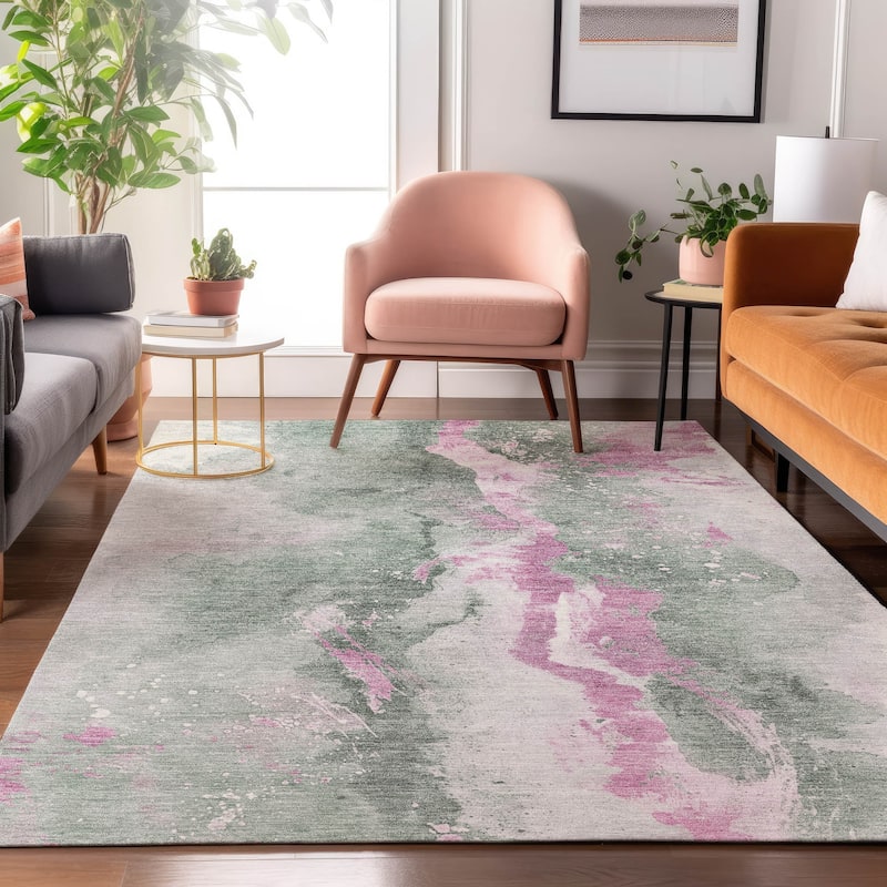 Premium Washable Super Soft Glam Chic Mayfield Rug