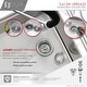 preview thumbnail 7 of 31, STYLISH 25 inch Stainless Steel 16G Workstation Undermount Kitchen Sink - 25" x 19" x 10"