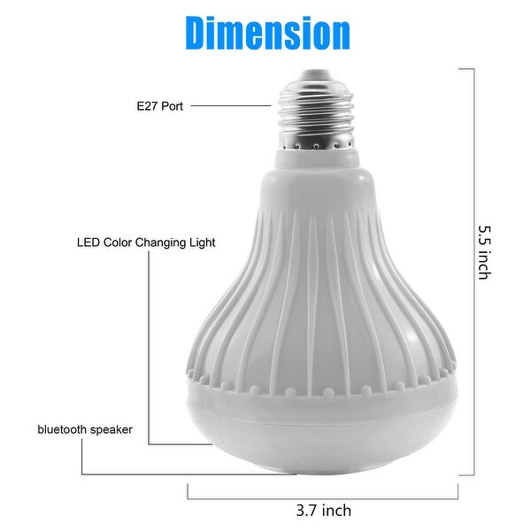 smart music led bulb