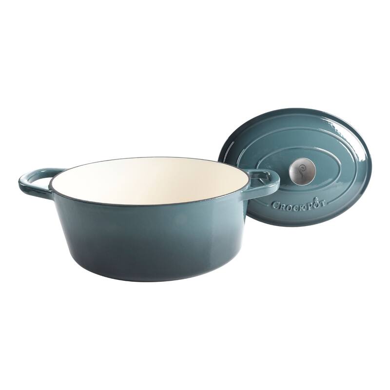 Crock Pot Artisan 7-Quart Oval Dutch Oven