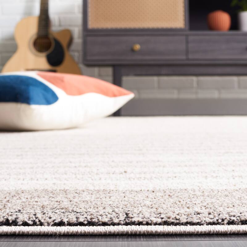 SAFAVIEH Jade Kathlene Modern Stripe Border Rug