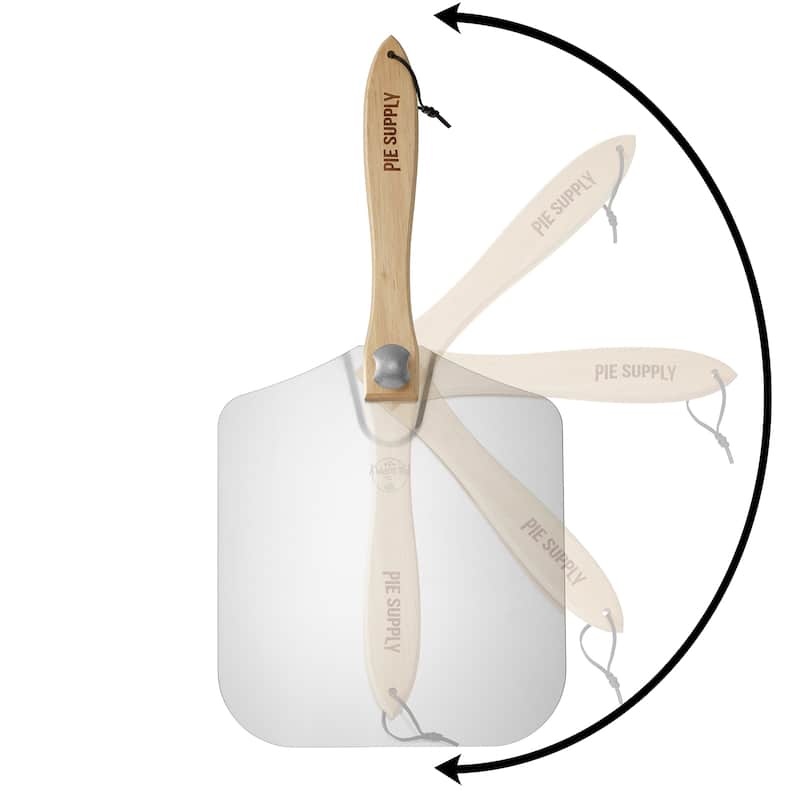 Aluminum Pizza Peel with 14in Foldable Handle