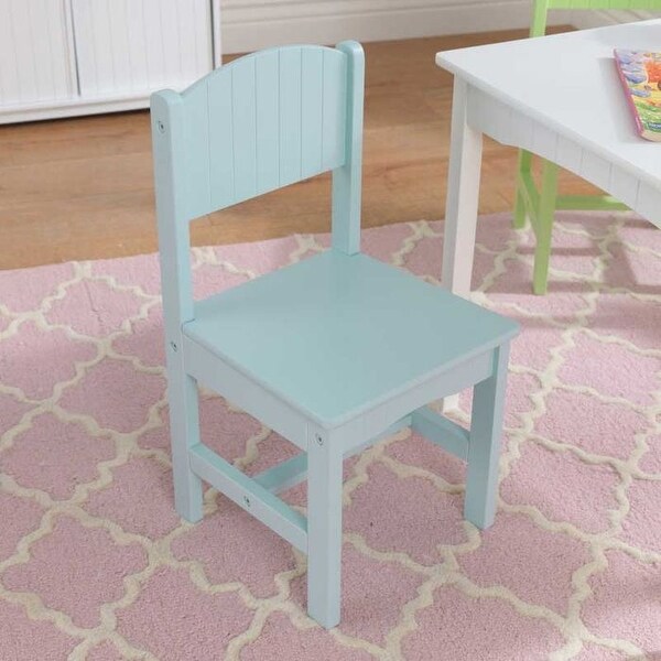 kidkraft nantucket table & 4 pastel chairs
