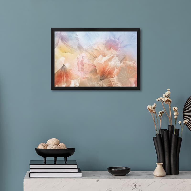 Ethereal Flowers Premium Framed Poster by Ludmila Shumilova